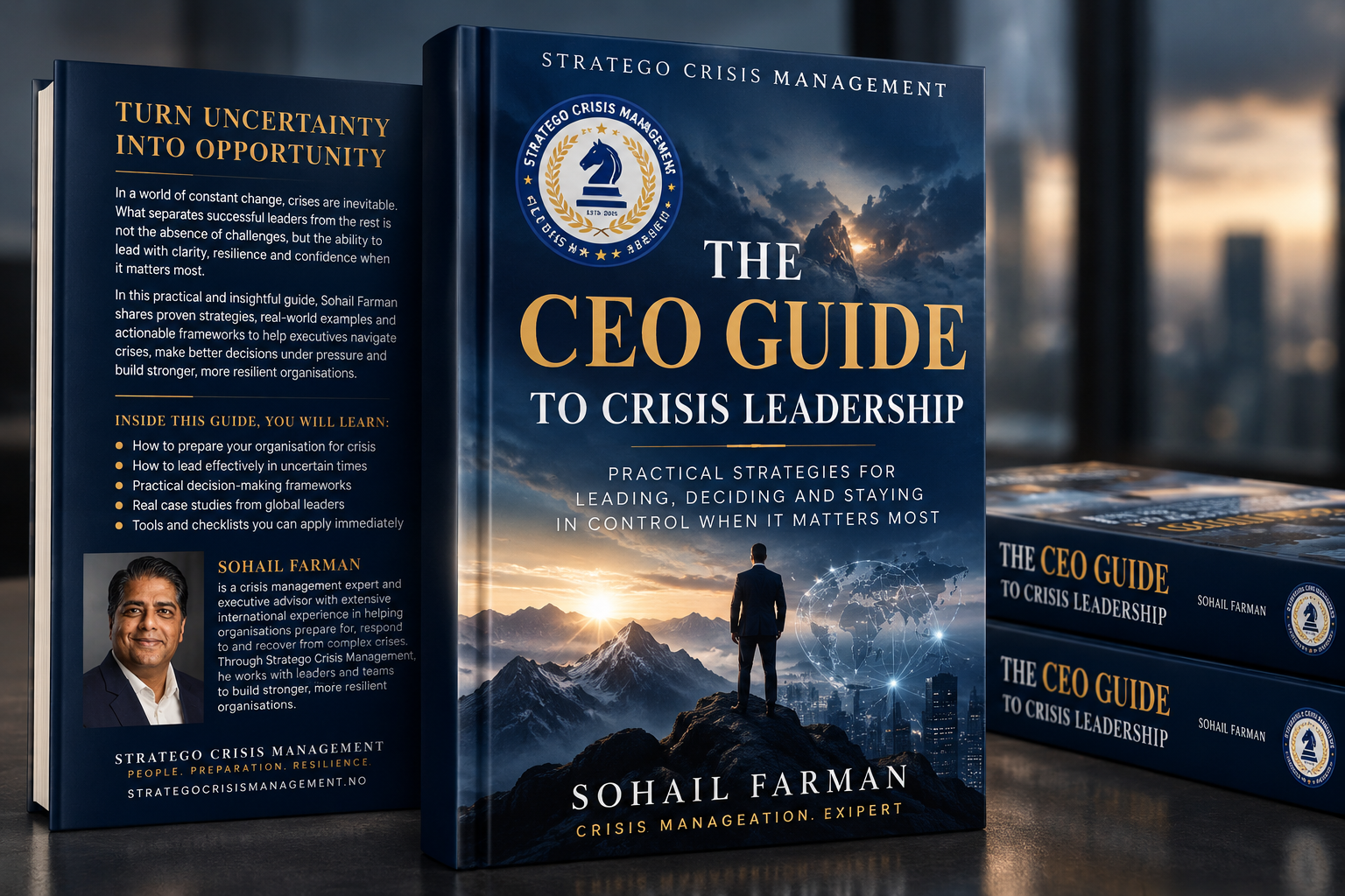 The CEO Guide to Crisis Leadership by Sohail Farman